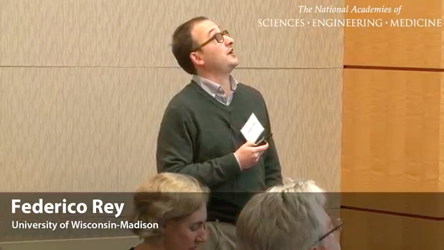 Federico Rey, University of Wisconsin-Madison.