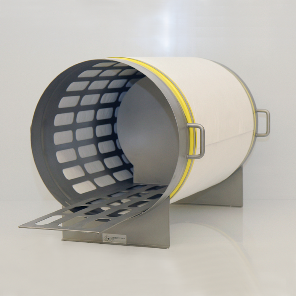 Autoclave sterlizing cylinder for gnotobiotic research.
